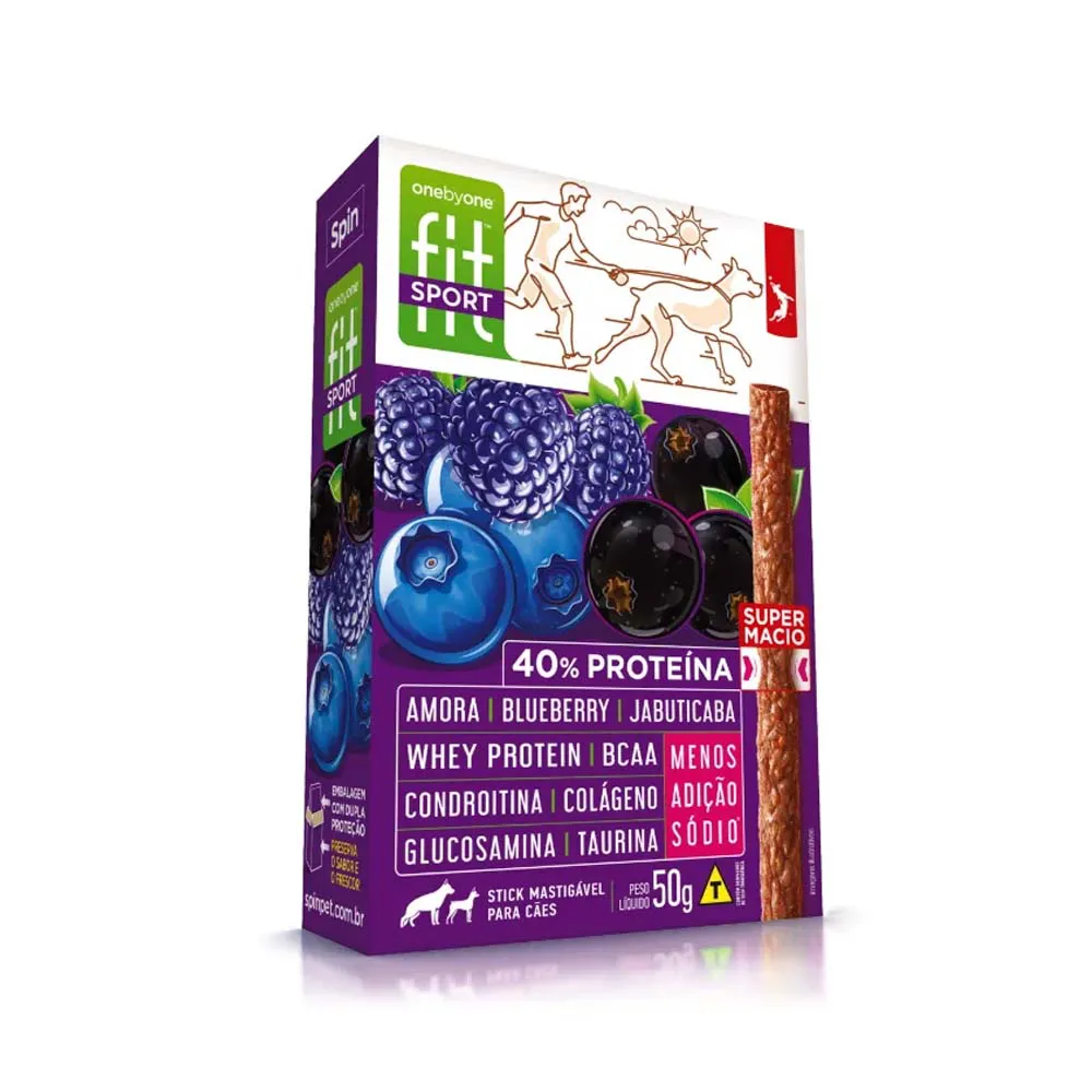 Petisco para Cães Spin Pet Stick Fit Sport 50g