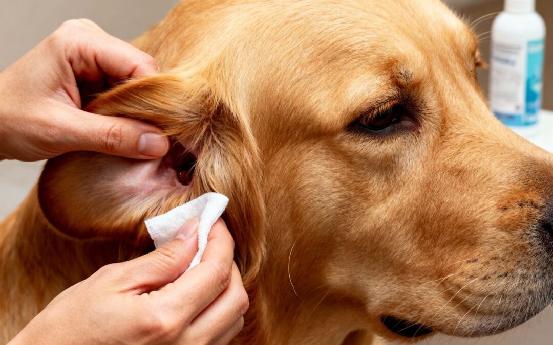 Como Limpar Orelha de Cachorro Corretamente: Guia Passo a Passo para Evitar Otite